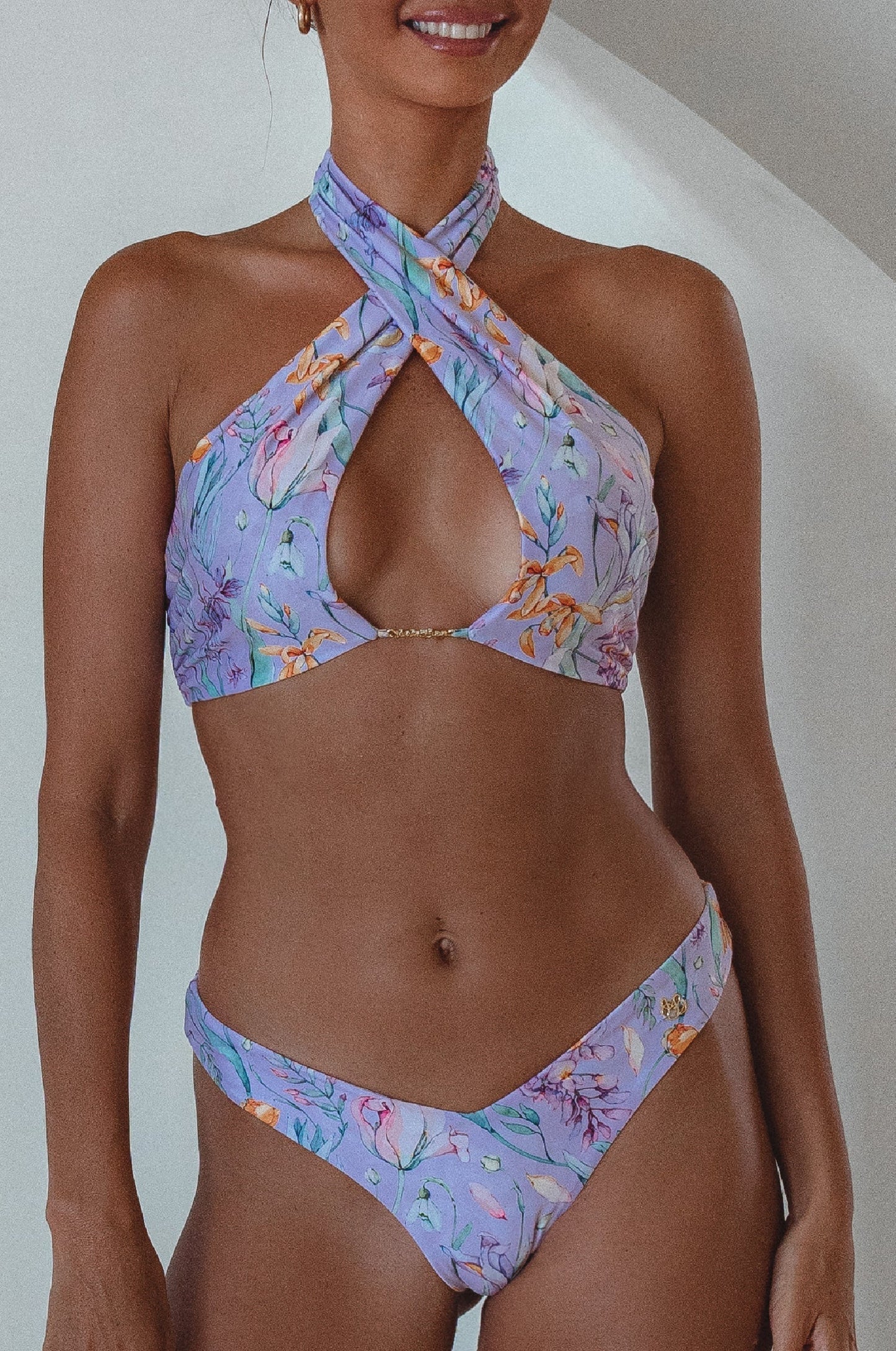 Capri Halterneck Bikini Top-1
