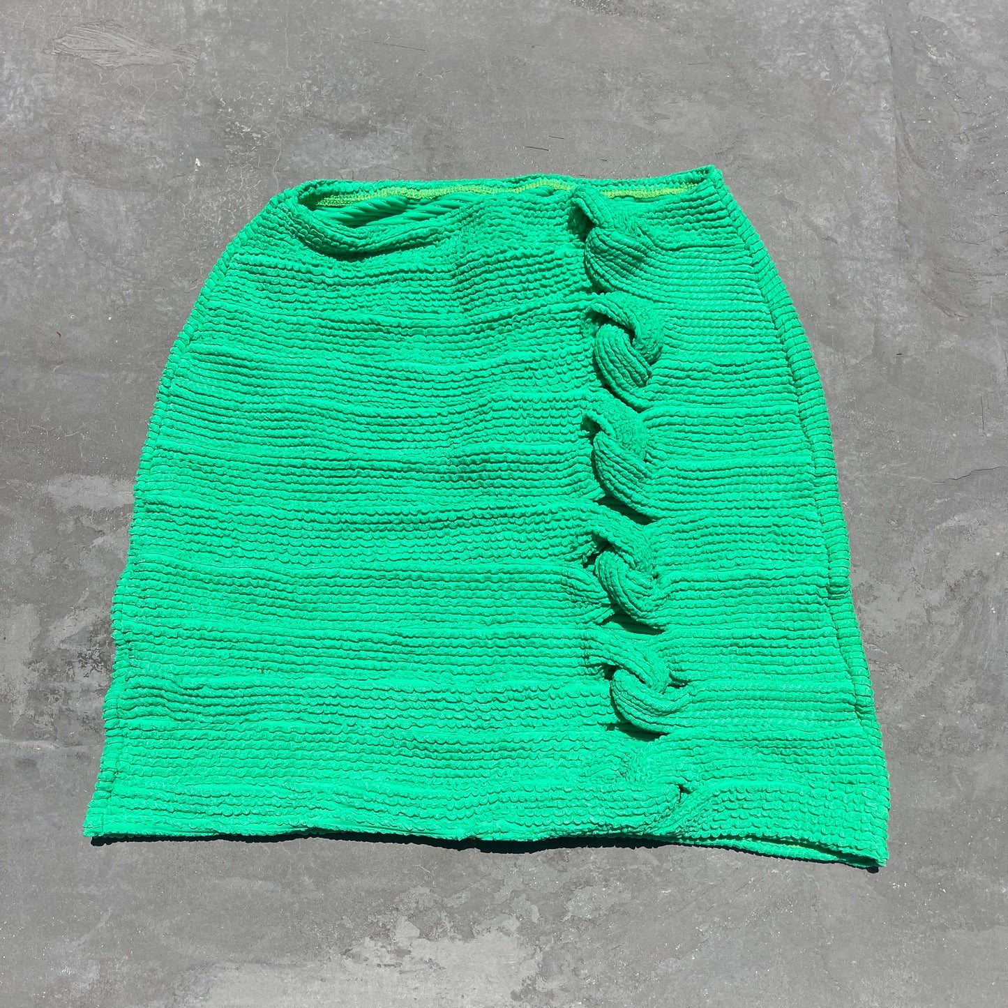 Hooked On You Irish Martini Textured Skirt-0