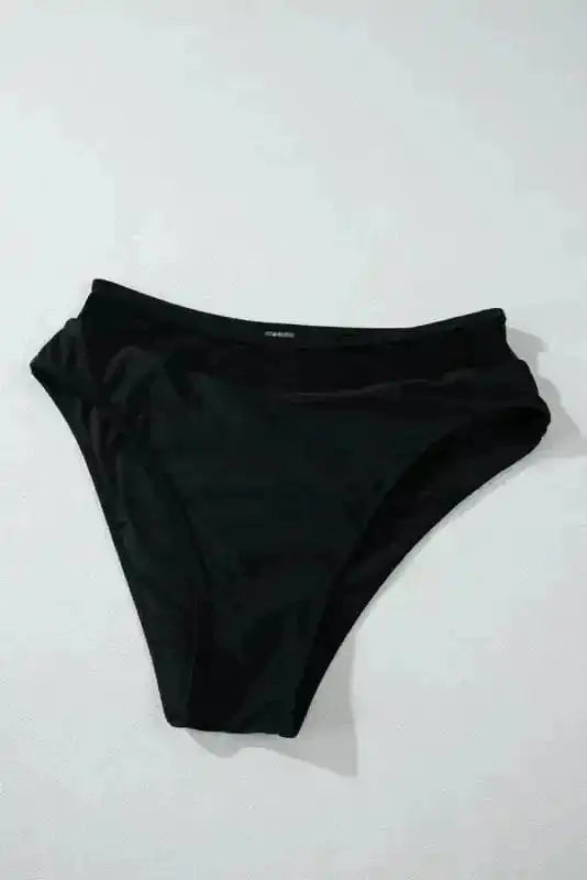 Mesh Edged Push-Up Bikini-1