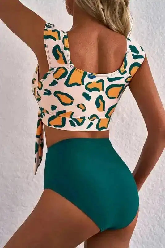 Jungle Chic Bikini - High Waist-1