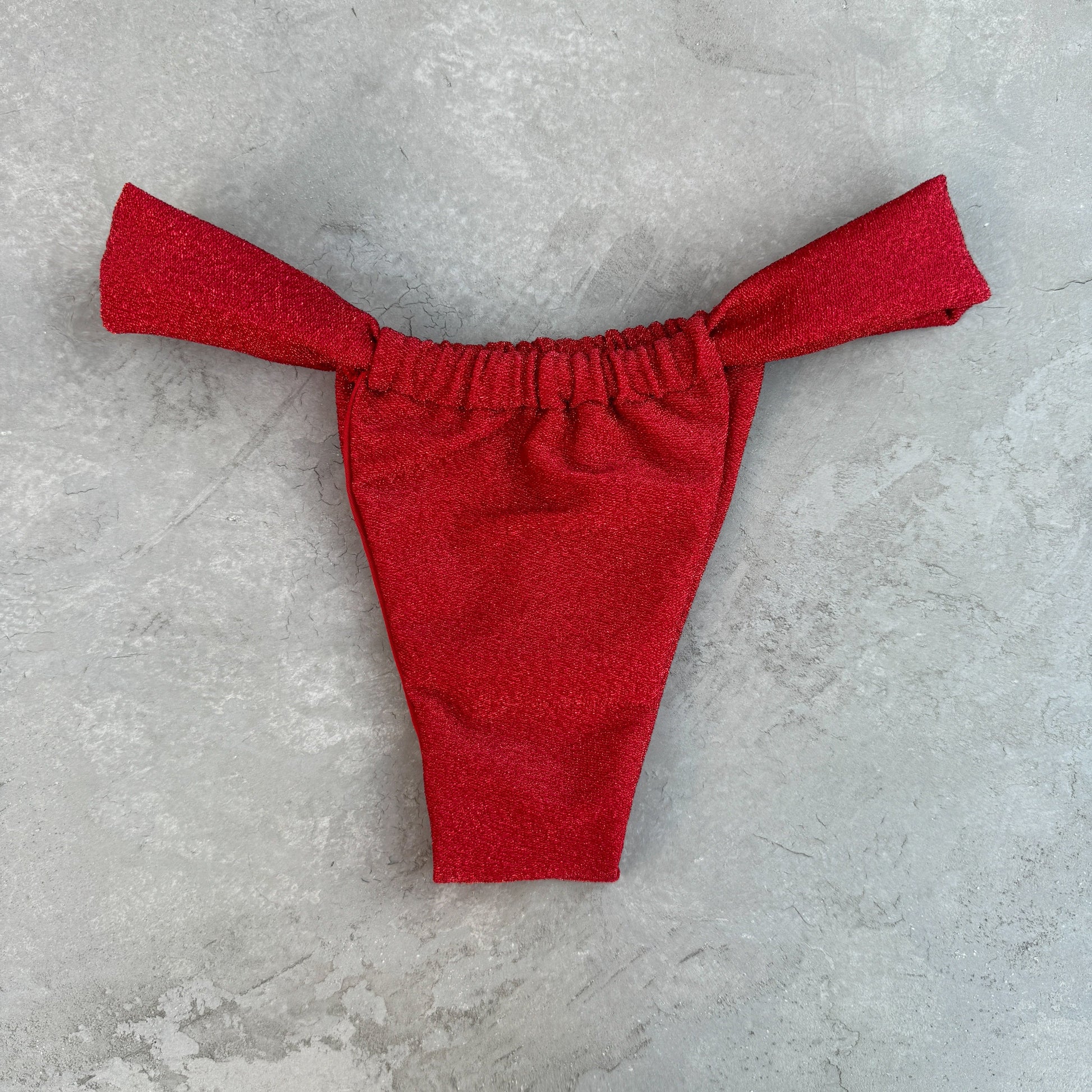 Red Sparkle Curtain Bottom-0