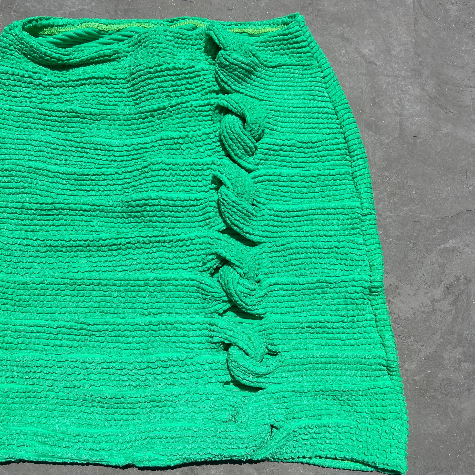 Hooked On You Irish Martini Textured Skirt-1