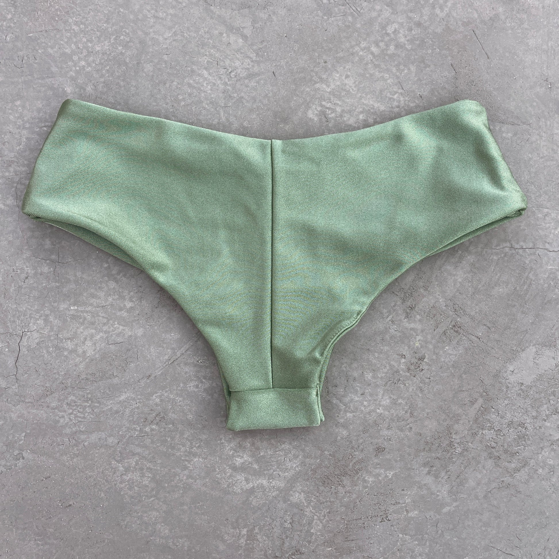 Minted Elegance Shortie Bikini Bottom-1