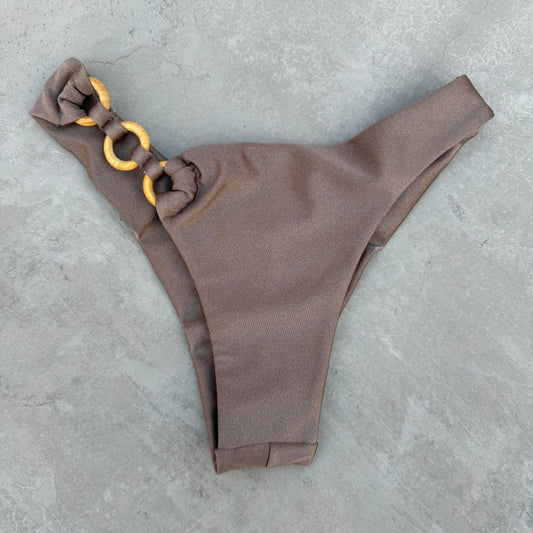 Chestnut Glow Bia Rings Bikini Bottom-0